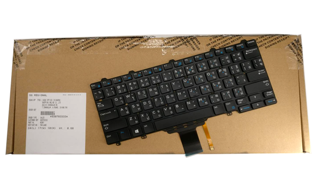 Keyboard Notebook Dell Latitude E7270 แท้ประกันศูนย์ Dell
