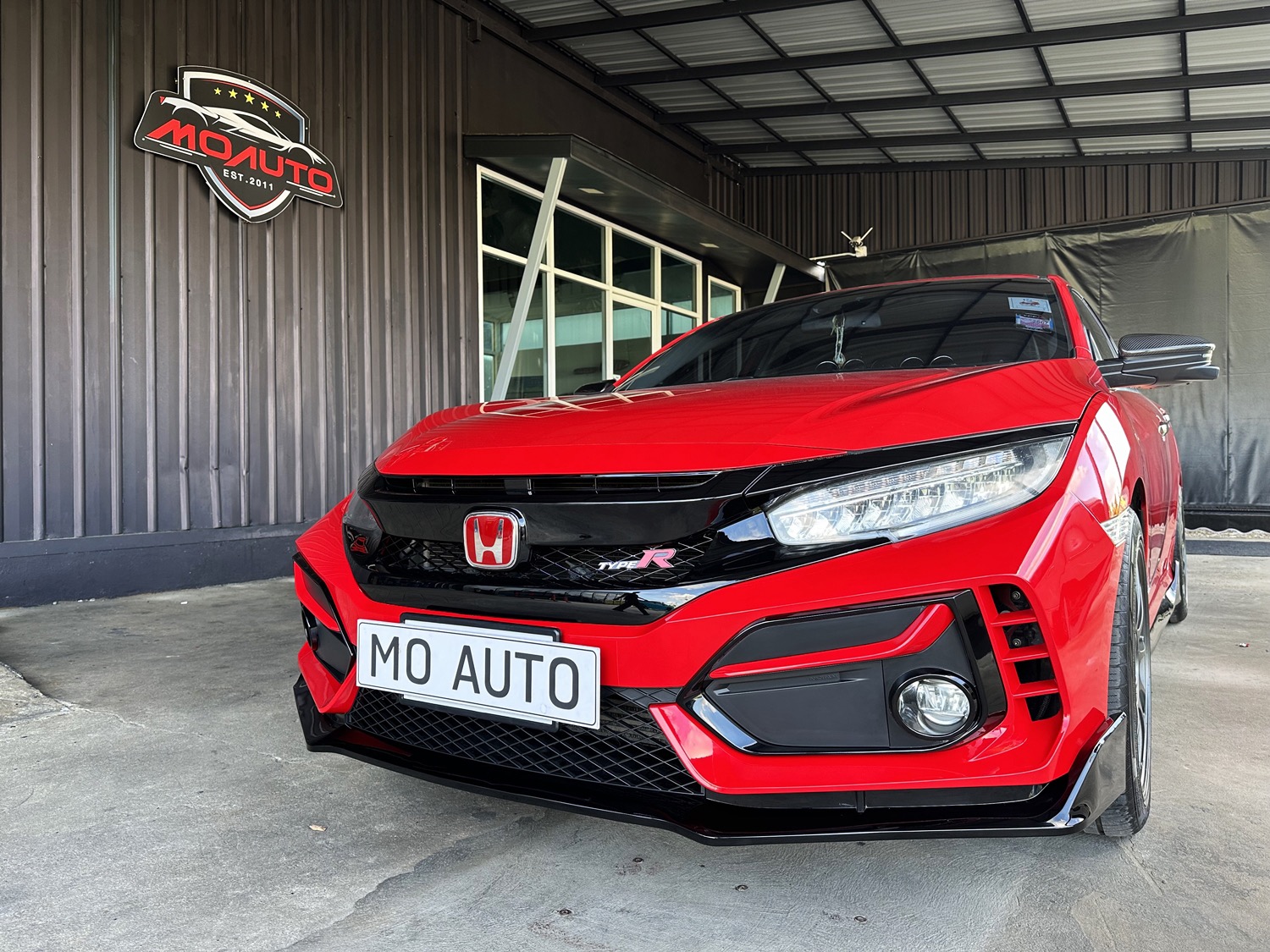 ชุดแต่ง TYPE-R สำหรับ CIVIC FC 2016-2021 (แบบเปลี่ยนกันชน)