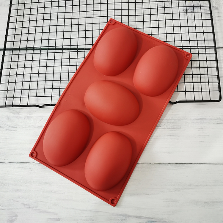 แม่พิมพ์วงรีไข่ หลังเต่า 110g 7*9.8*3 cm