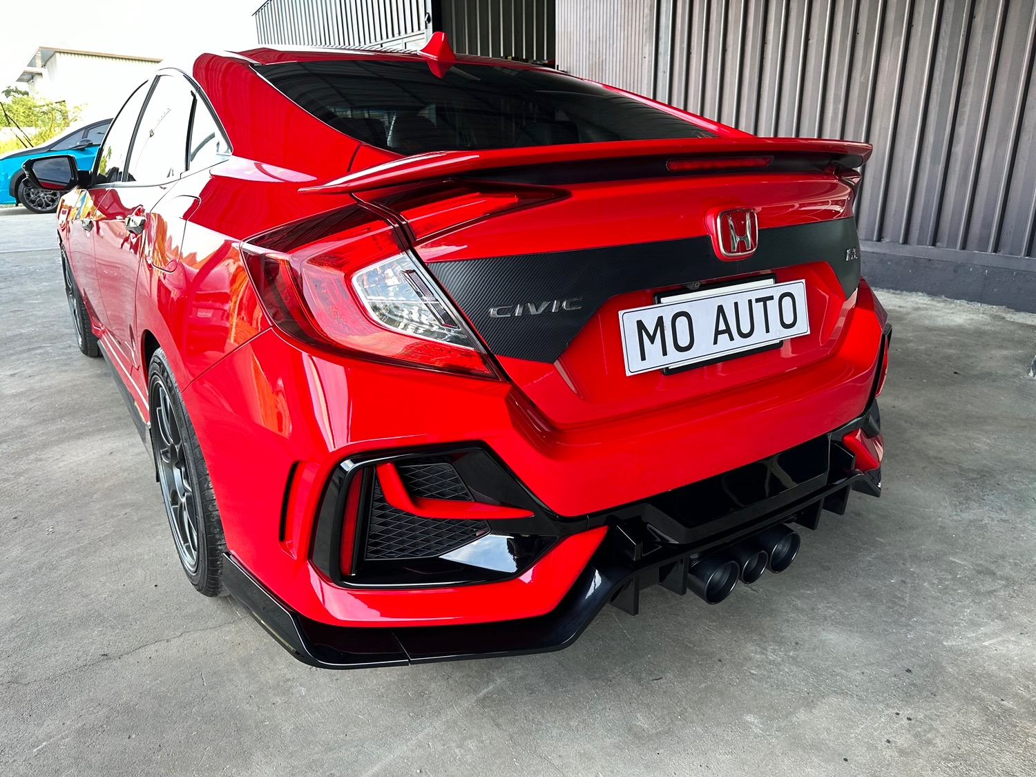 ชุดแต่ง TYPE-R สำหรับ CIVIC FC 2016-2021 (แบบเปลี่ยนกันชน)