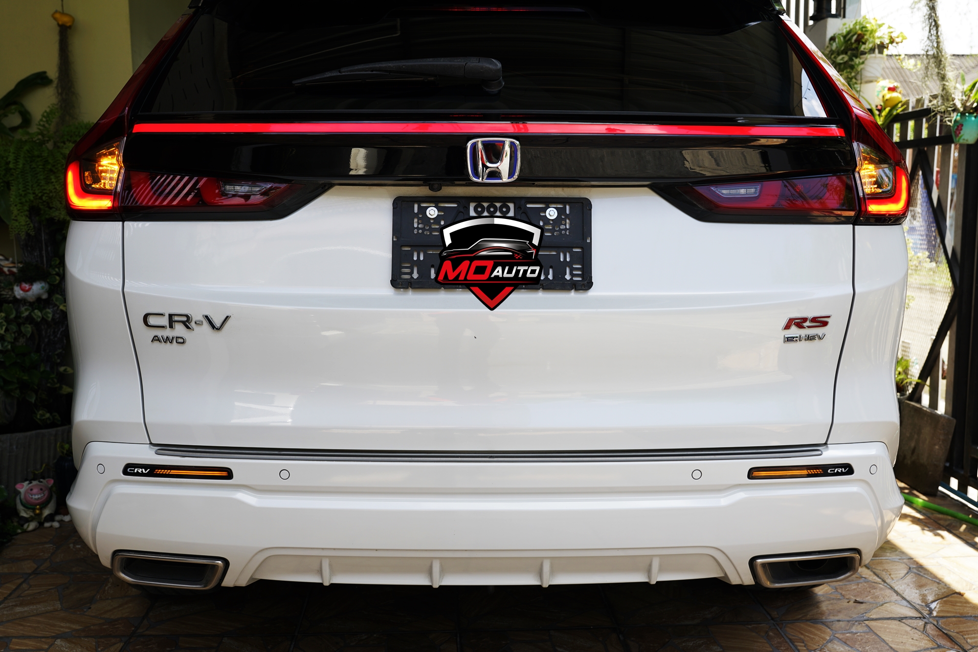 ไฟทับทิมกันชนท้าย LED CR-V G6