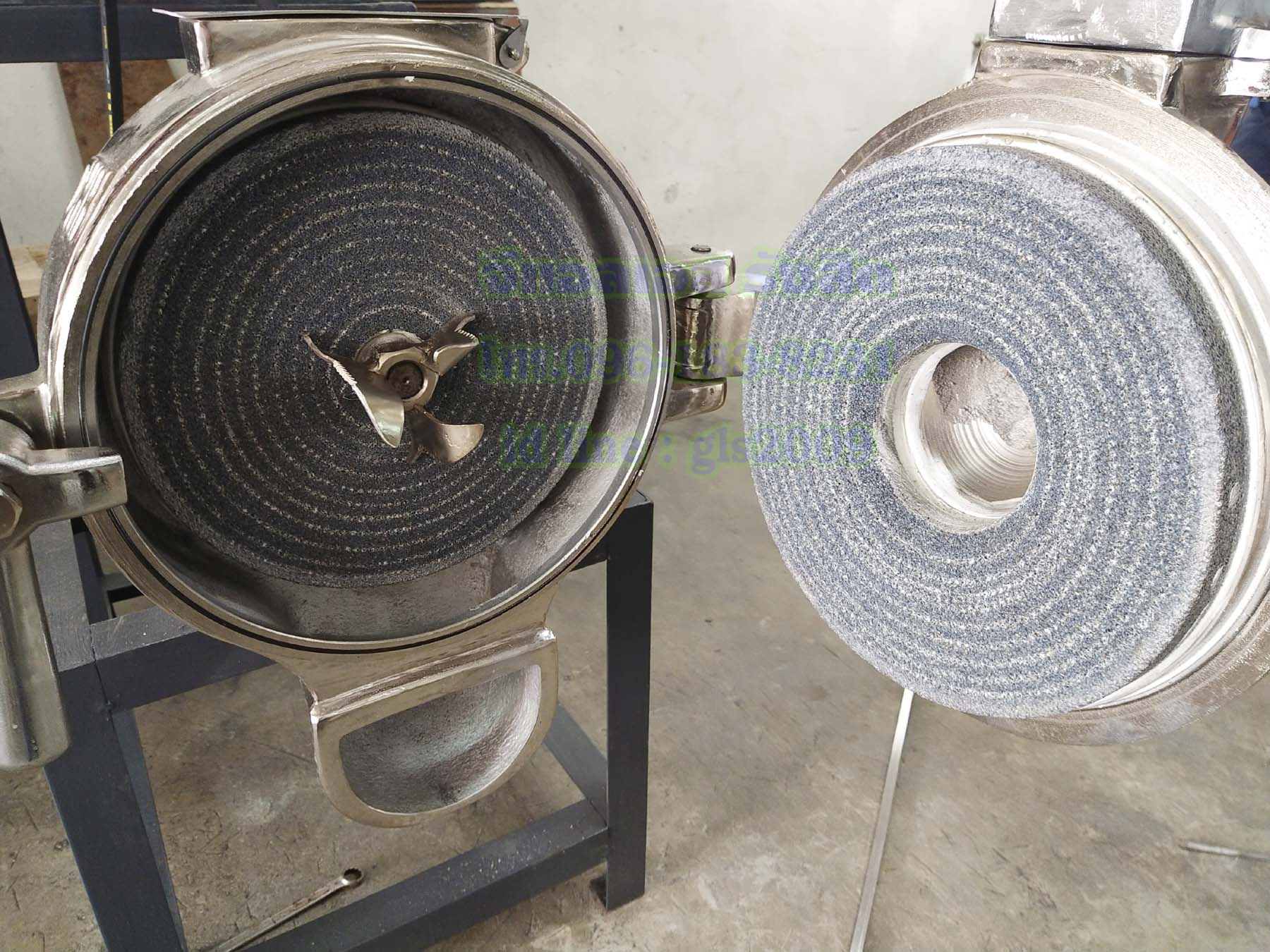 เครื่องโม่ถั่ว12นิ้วมอเตอร์3แรง