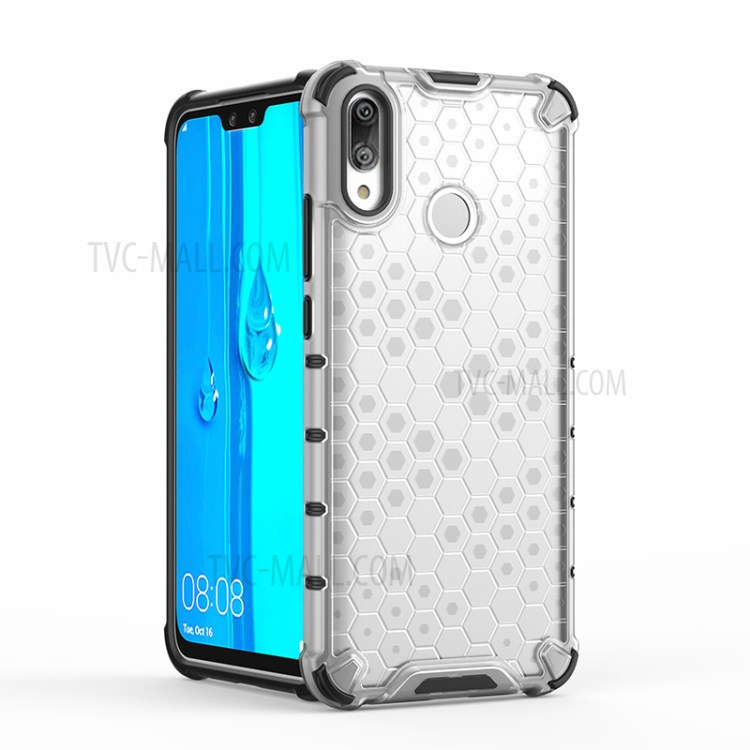 Case Huawei Y9 2019 / Pre-Order * เคสกันกระแทกรังผึ้ง TPU + ฝาครอบโทรศัพท์ PC ถุงลมนิรภัยด้านในทั้งสี่มุมป้องกันการกระแทก *