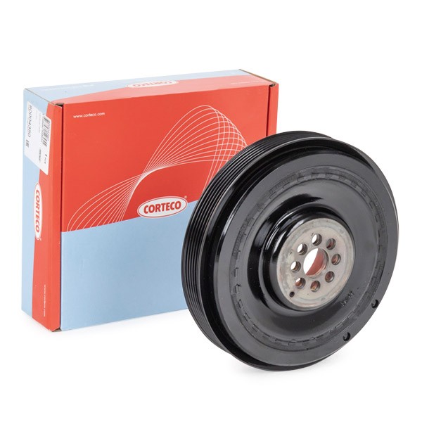 มู่เล่หน้าเครื่อง Cayenne ดีเซล 059E / Crankshaft pulley dampener / 95810224104 , 958105251B , 059105251