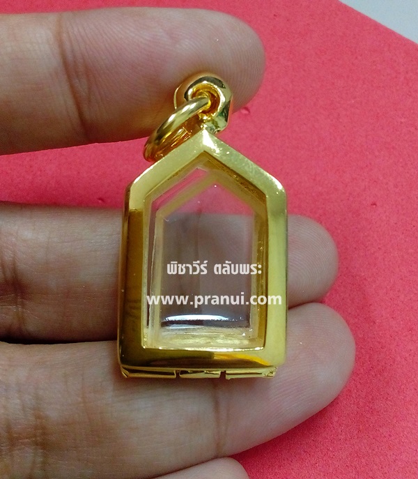 ตลับเงินชุบไมครอน ใส่ขุนแผนเล็ก