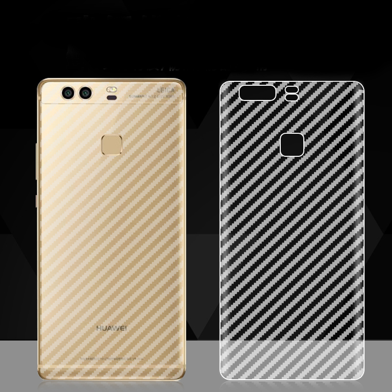 ฟิล์มกันรอย ด้านหลัง Huawei P10 / Pre-order * 3D คาร์บอนไฟเบอร์ปกหลังฟิล์มป้องกันลื่น *