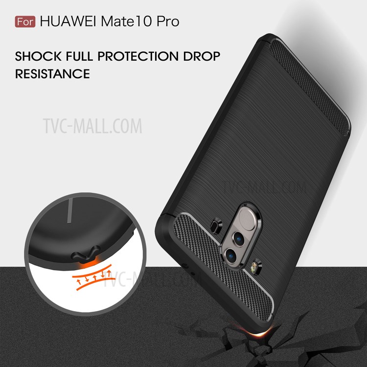 Case Huawei Mate 10 Pro / Pre-order * เคสคาร์บอนไฟเบอร์ พื้นผิวแปรงขัด *