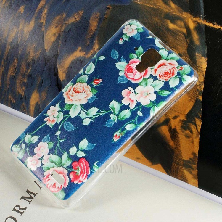 Case Lenovo A536 / Pre-order * เคส Softlyfit embossment ยืดหยุ่น TPU เจล *
