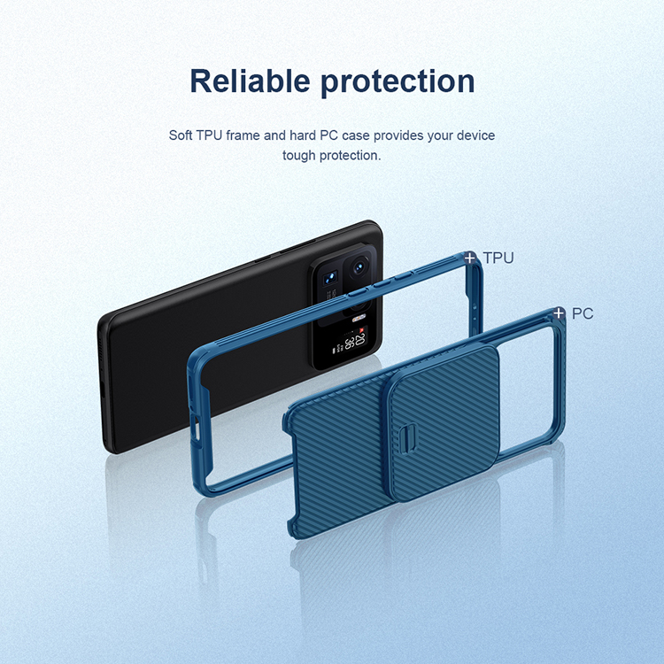 Case Xiaomi Mi 11 Ultra 5G # Pre-Order * NILLKIN CamShield Pro PC + TPU Hybrid Cover พร้อมระบบป้องกันกล้อง *