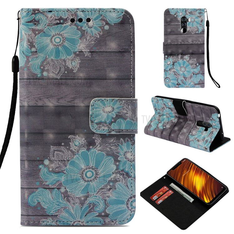 Case Xiaomi Pocophone F1 / พรีออเดอร์ * รูปแบบการพิมพ์ปกหนัง PU การออกแบบกระเป๋าสตางค์เหมาะกับบัตรและเงินสด *