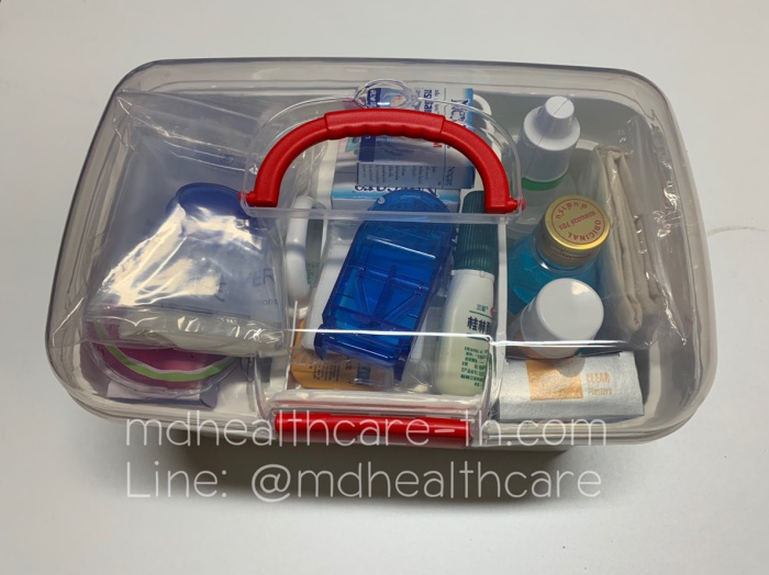 กล่องใส่ยาขนาดใหญ่ XL 28.5*18.5*17 cm. จำนวน1ใบ