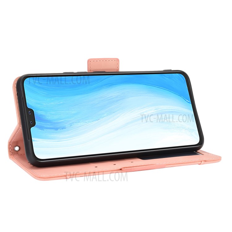 Case Vivo V20 Pro / Pre-Order * Auto-ดูดซึมสไตล์ Retro Wallet หนัง PU สไตล์วินเทจหรูหราและให้สัมผัสที่ละเอียดอ่อน *