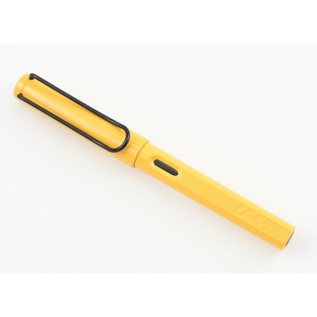 LAMY Safari Rollerball pens old yellow with black clip