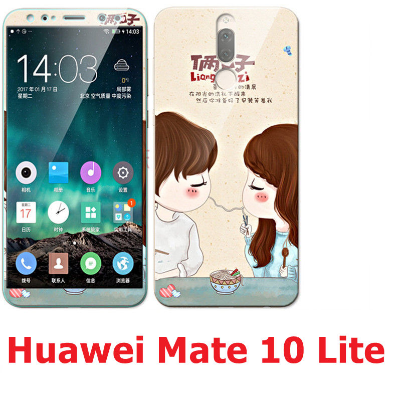 Case Huawei nova 2i / Pre-order * เคส TPU ลายการ์ตูนน่ารักๆ + กระจกนิรภัย *