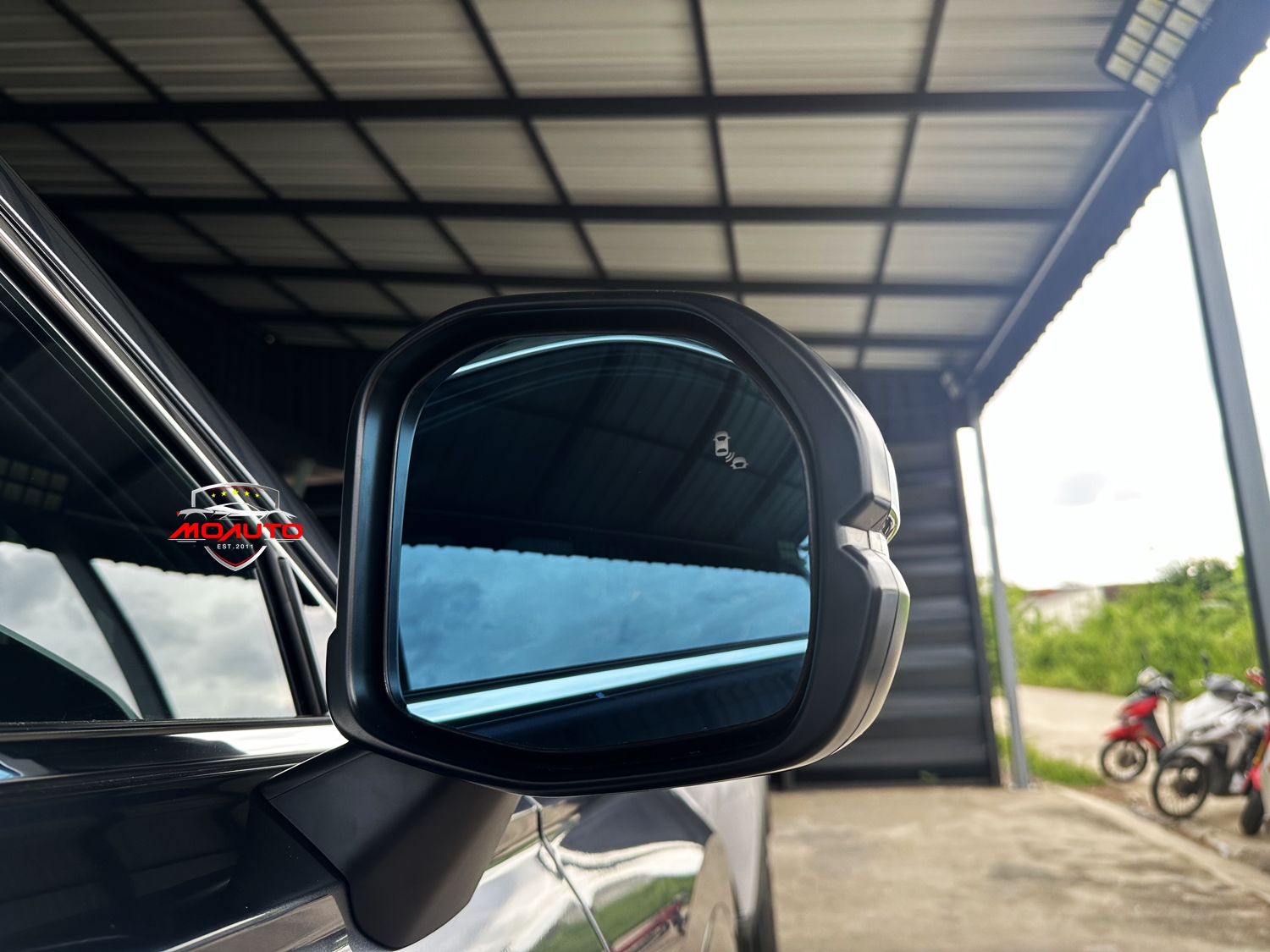 ชุดกระจกช่วยเตือนมุมอับสายตา V2 ( BSD ) CR-V G6