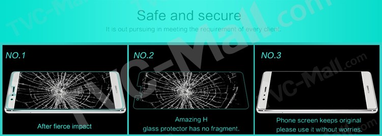 กระจกนิรภัย Huawei P9 / Pre-order * NILLKIN Amazing H ความแข็ง 9H แต่เพียง 0.33mm หนา *