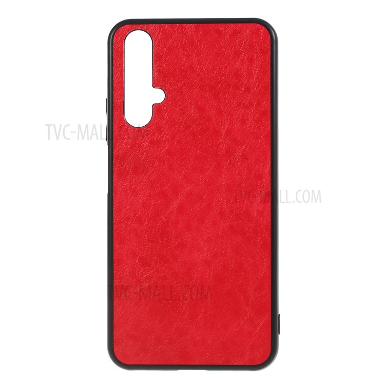 Case Huawei Nova 5T / Pre-order * เคสหนังม้าเคลือบ PC + TPU *