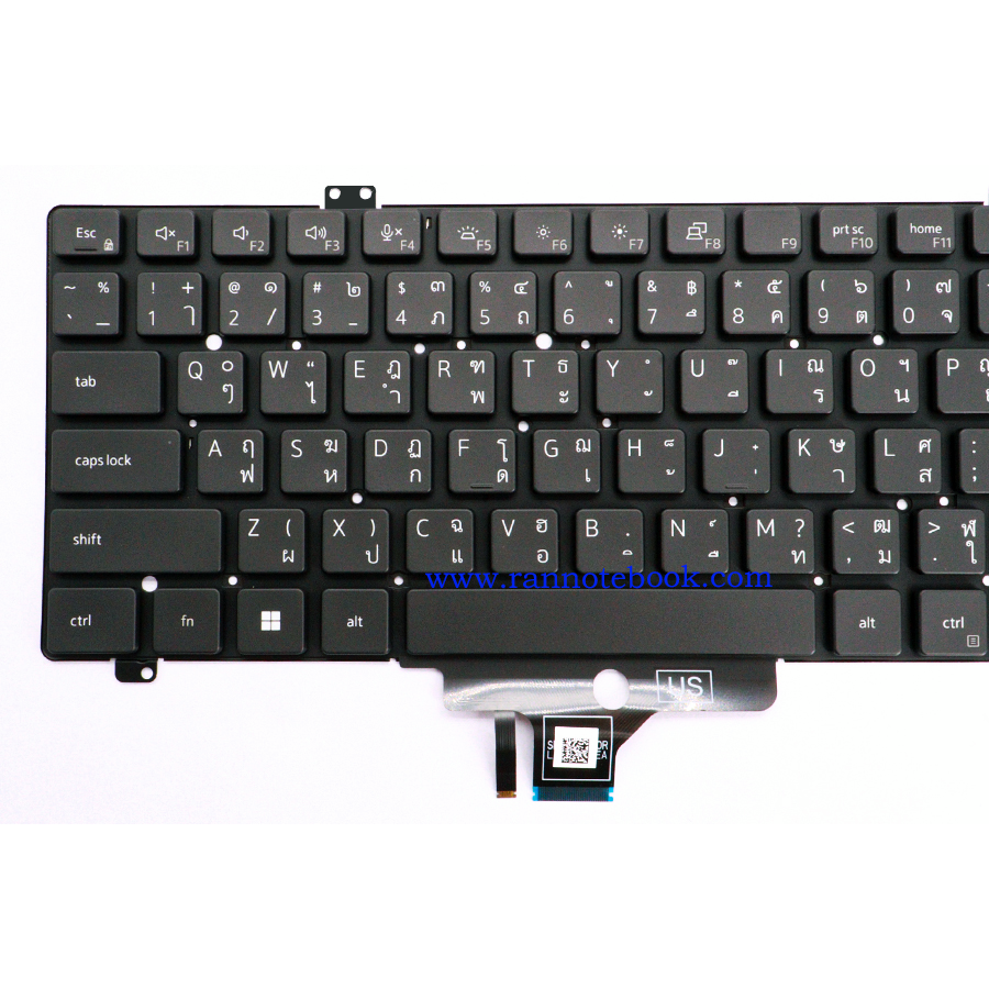 คีย์บอร์ดโน๊ตบุ๊ค Dell แท้ Latitude 5420 5450 ประกันศูนย์ Dell