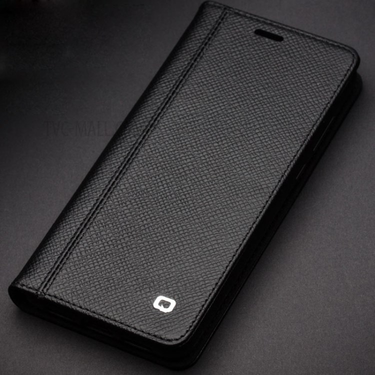 Case Huawei Mate 10 Pro / Pre-order * QIALINO Cross Texture กระเป๋าสตางค์หนังวัวแท้ ถอดได้ *