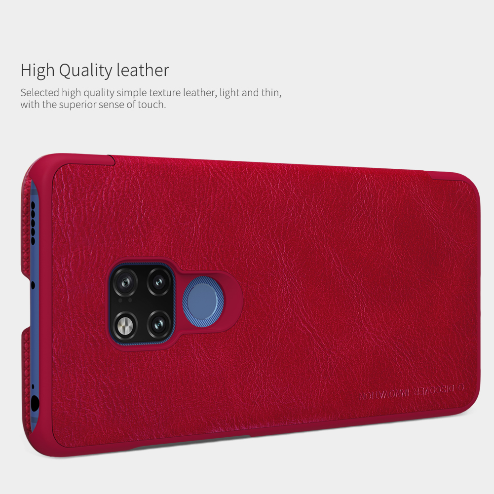 Case Huawei Mate 20 X / Pre-order * NILLKIN Qin ผลิตจากหนัง PU คุณภาพสูงเนื้อนุ่ม *