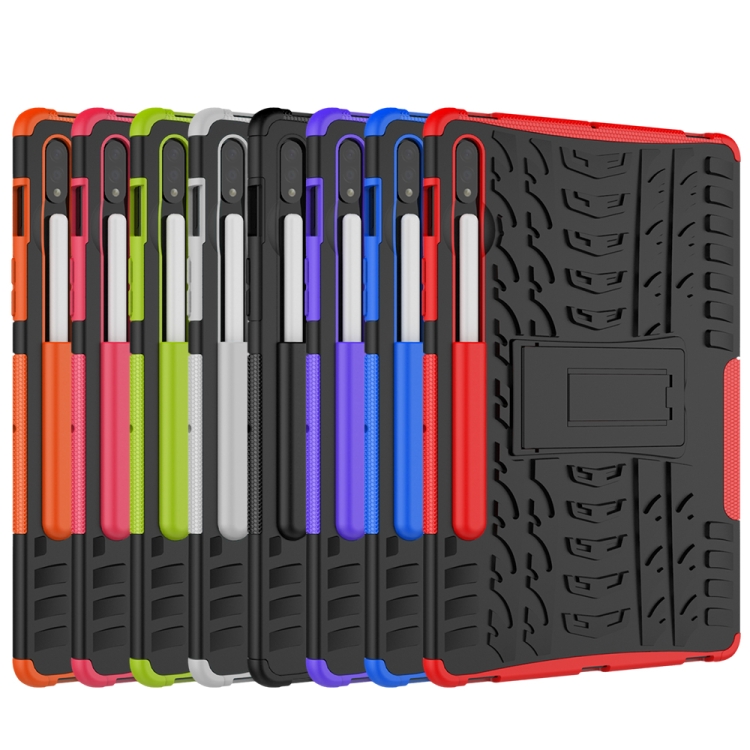 Case Samsung Galaxy Tab S8 # Pre-Order * เคสกันลื่น PC + TPU Combo พร้อมขาตั้ง *