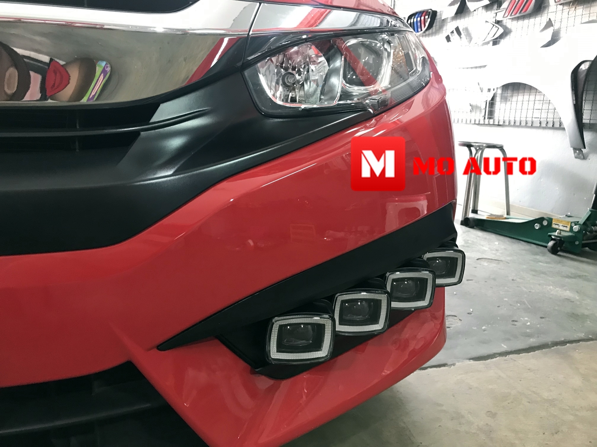 ไฟ Daylight CIVIC FC ทรง DUCATI STYLE 2016-2018