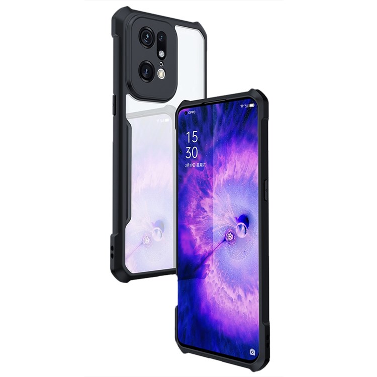 Case OPPO Find X5 Pro # Pre-Order * XUNDD เคสโทรศัพท์คัตเอาท์ที่แม่นยำอะคริลิค + TPU ปกอ่อน *