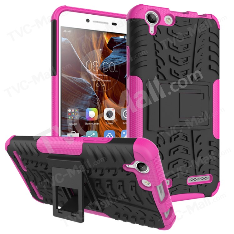 Case Lenovo Vibe K5, K5 Plus / Pre-order * Caseไฮบริดที่มีขาตั้ง PC + TPU = เลเยอร์คู่คุ้มครอง *