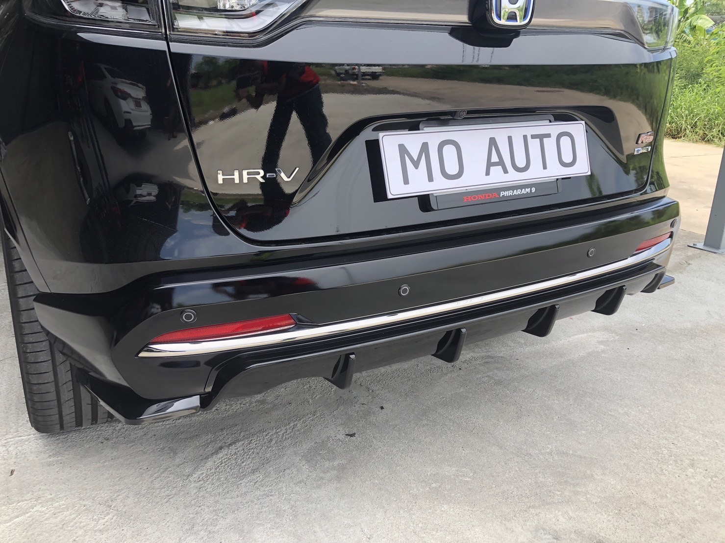 ลิ้นสเกิร์ต หน้า-หลัง ดำเงา HR-V 2022-2025