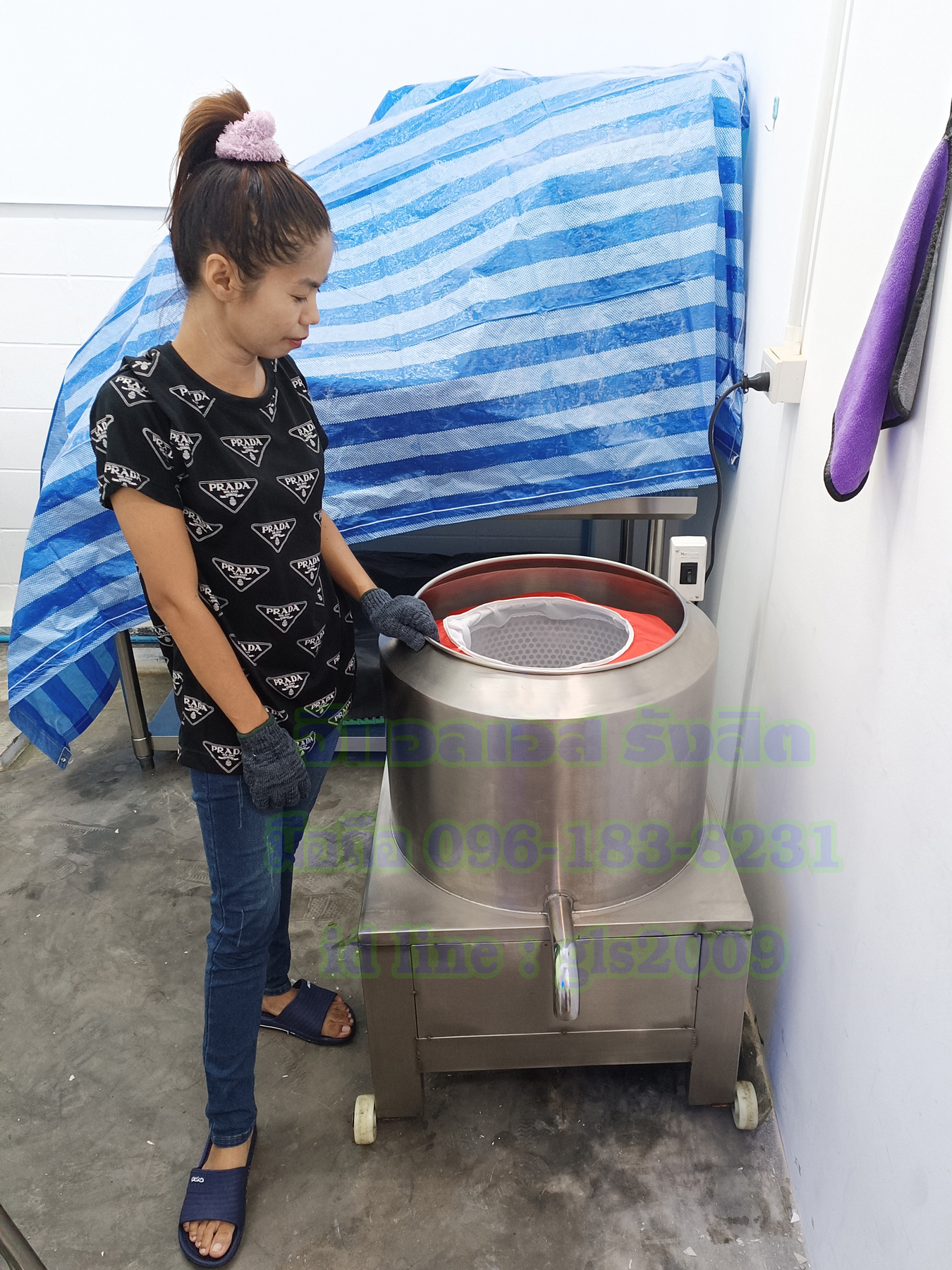 เครื่องสลัดน้ำมันของทอด40เซน