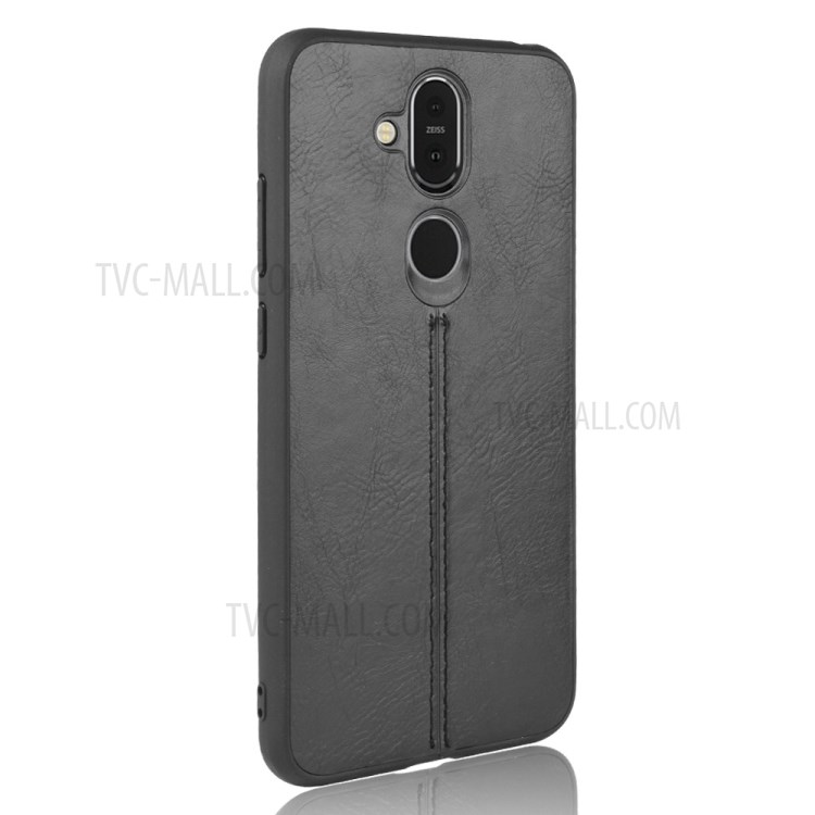 Case Nokia 8.1 / Pre-Order * เคสหนังเคลือบ PC + TPU Hybrid *
