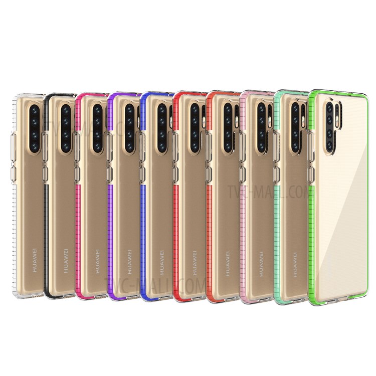 Case Huawei P30 Pro / Pre-Order * ทำจากยืดหยุ่น TPU + TPE นุ่มป้องกันสองครั้ง *