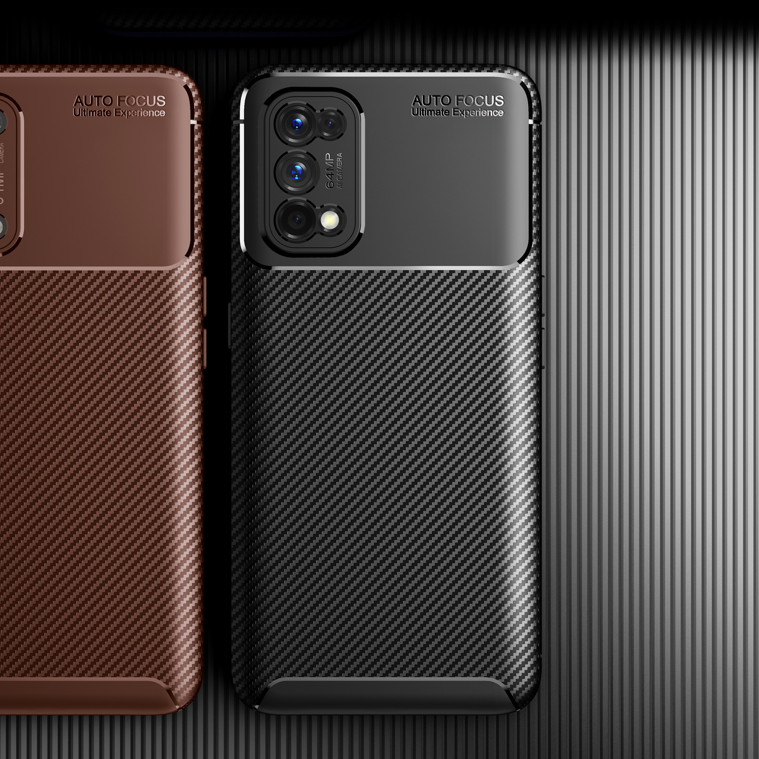 Case Realme 7 Pro / Pre-Order * เคส TPU นุ่ม ยืดหยุ่นและทนทาน เนื้อคาร์บอนไฟเบอร์ ดูดี สบายมือ *