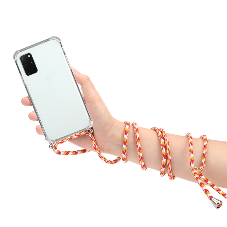 Case Samsung Galaxy A71 5G / Pre-order * เคสกันกระแทกสี่มุม Anti-Fall เคสป้องกัน TPU โปร่งใสพร้อมสายคล้อง *