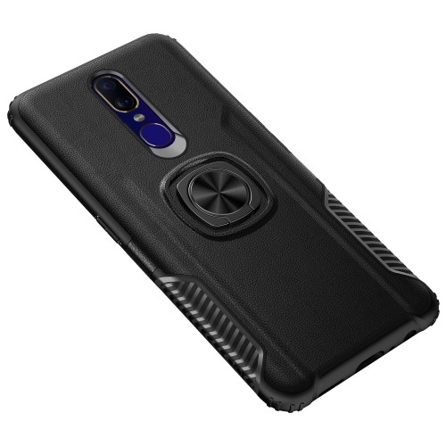 Case OPPO F11 / Pre-order * เคสแม่เหล็กกันกระแทกพร้อมแหวนเกราะทองคำ 360 องศา *