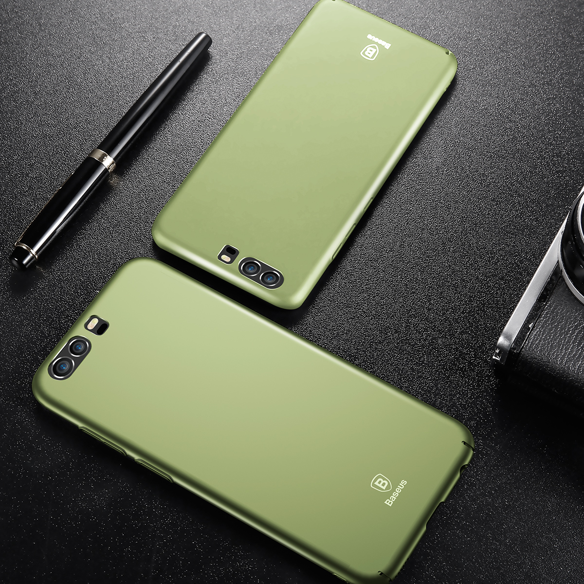 Case Huawei P10 Plus / Pre-order * BASEUS บางเฉียบ Matte Finish ปกแข็ง PC *