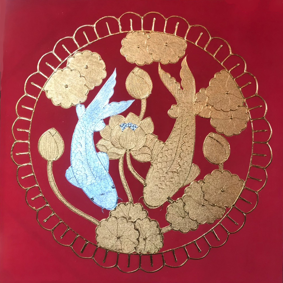 ภาพมงคล ขนาด 50 x 50 cm. ลาย 101