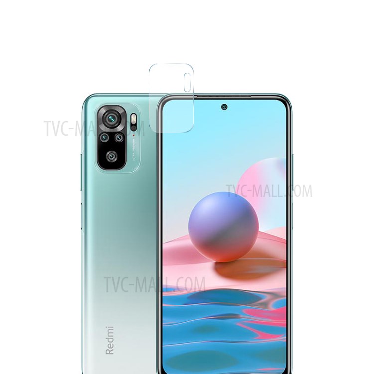 กระจกกันรอยเลนส์กล้อง Xiaomi Redmi Note 10 4G # Pre-Order * ครอบคลุมเลนส์กล้องทั้งหมด การดูดซับนาโนมีเสถียรภาพและทนทาน *