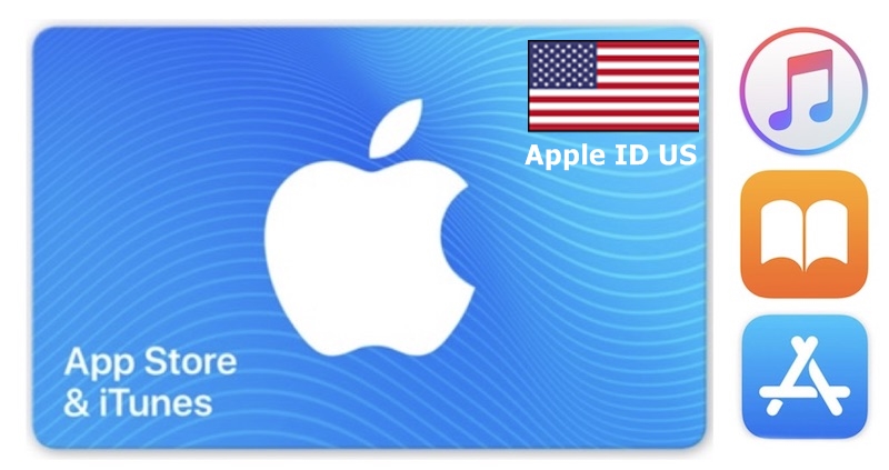 รหัสบัตร iTunes Gift Card ( US Apple ID เท่านั้น)