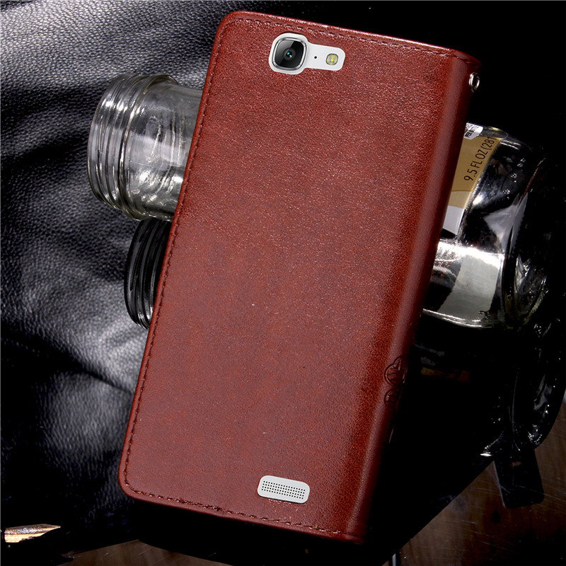 Case Huawei G7 / Pre-order * เคสหนังพิมพ์ลายดอกไม้ *