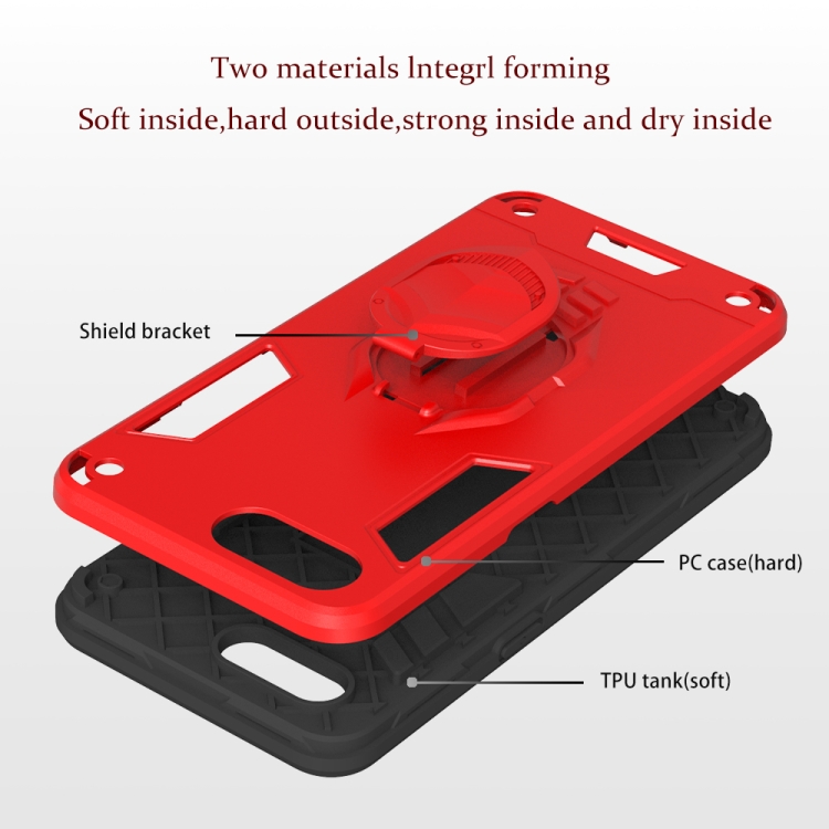 Case OPPO A3S # Pre-order * 2 in 1 Armor Knight Series เคสพีซี + TPU พร้อมตัวยึดที่มองไม่เห็น *