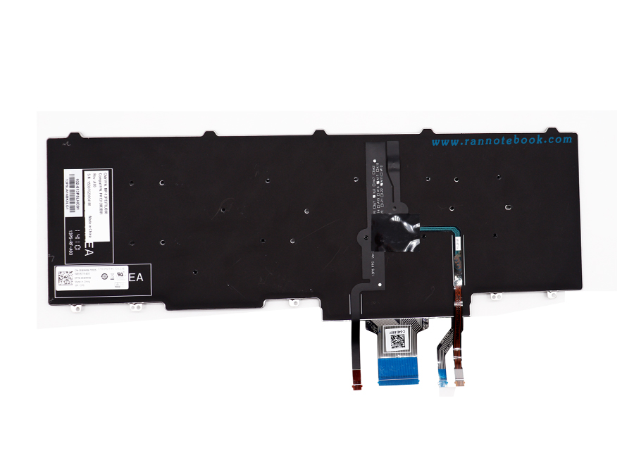 Keyboard Dell Precision 7710 แท้ประกันศูนย์ Dell ส่งฟรี