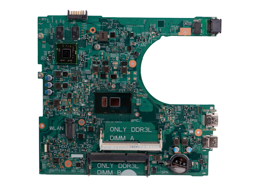 เมนบอร์ดโน๊ตบุ๊ค Dell Inspiron 3459 แท้ศูนย์ประกัน Dell Thailand