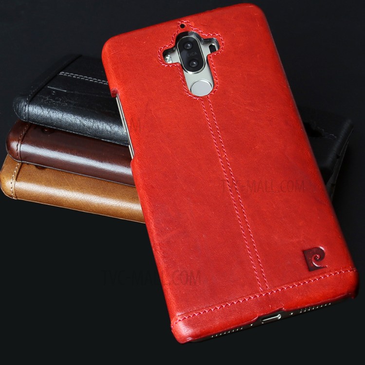 Case Huawei Mate 9 / Pre-order * Pierre Cardin พลาสติกคุณภาพสูงเคลือบด้วยหนังแท้เย็บที่เหนือกว่า *