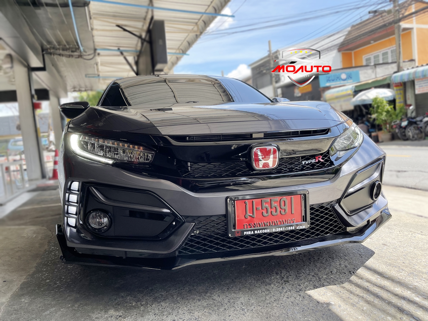 ชุดแต่ง TYPE-R สำหรับ CIVIC FC 2016-2021 (แบบเปลี่ยนกันชน)