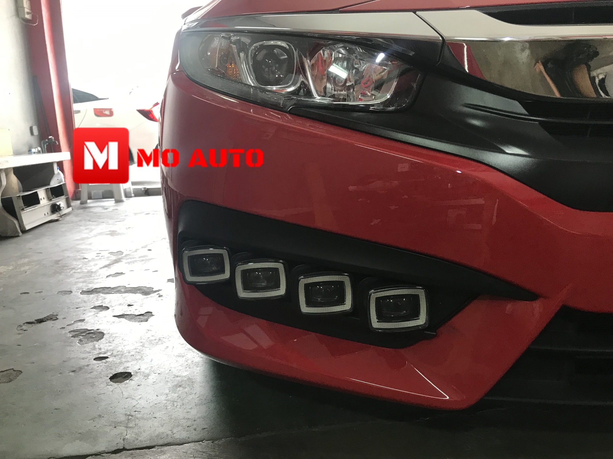 ไฟ Daylight CIVIC FC ทรง DUCATI STYLE 2016-2018