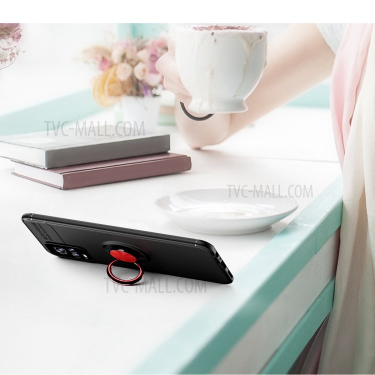 Case Vivo V20 # พร้อมส่ง * เคส TPU แบบวงแหวนโลหะ 360 องศาพร้อมแผ่นแม่เหล็กในตัว *