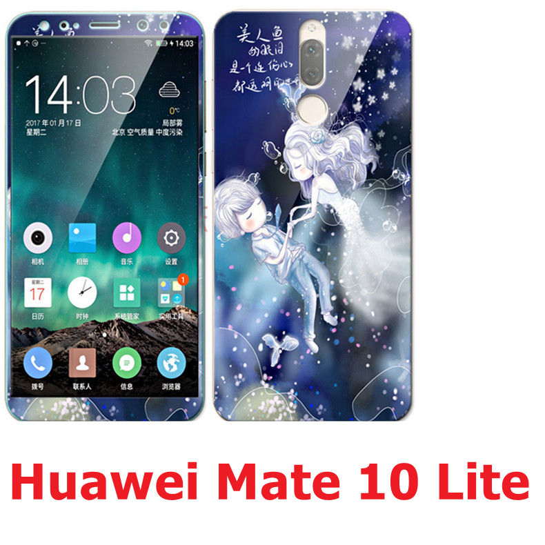 Case Huawei nova 2i / Pre-order * เคส TPU ลายการ์ตูนน่ารักๆ + กระจกนิรภัย *