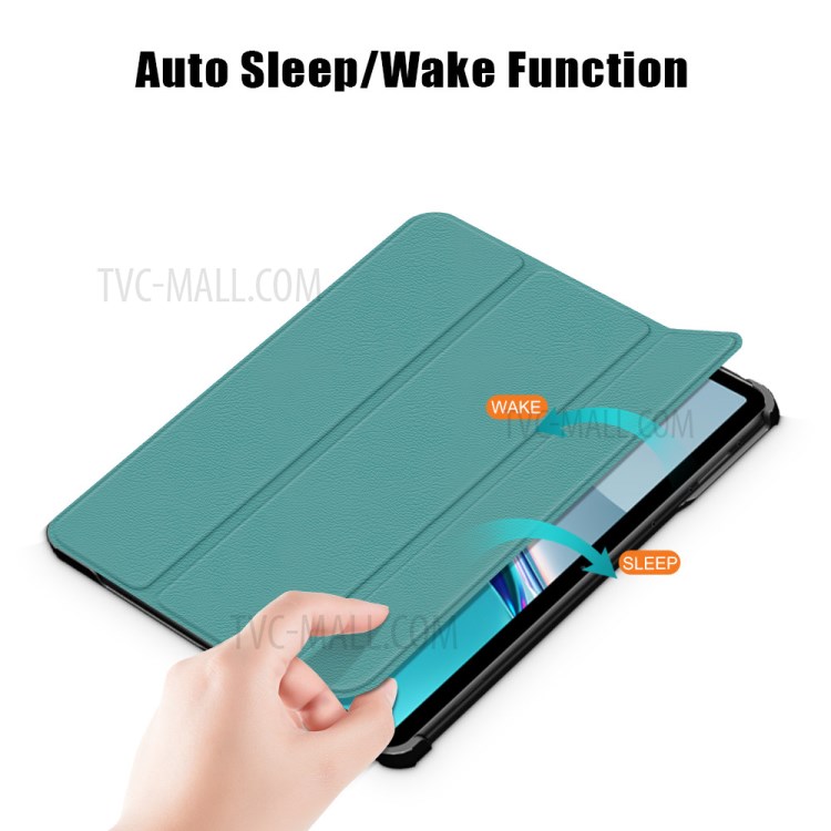 Case HUAWEI MatePad 11 # Pre- Order * เคส 3 พับ Auto Wake / เคสหนังสมาร์ทแท็บเล็ต วัสดุคุณภาพสูงและฝีมือประณีต ความทนทานสูง ฟังก์ชั่นปลุก / หลับอัตโนมัติอัจฉริย *