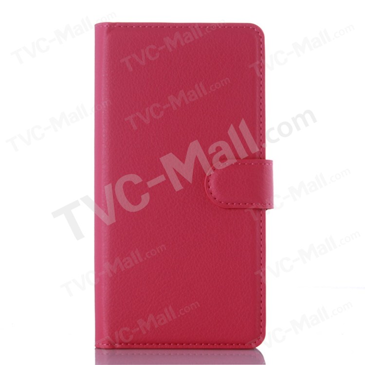 Case Lenovo Vibe P1 / Pre-order * เคสกระเป๋าสตางค์ผิวลิ้นจี่ *